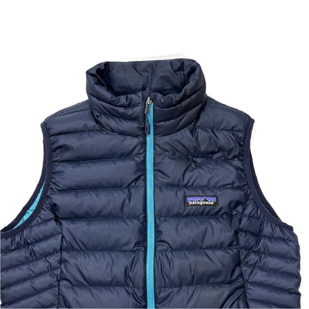 Patagonia Women's Down Sweater Vest XXS Navy NWOT - Picture 10 of 16